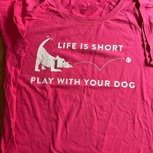 Pink Dog Lover T-Shirt